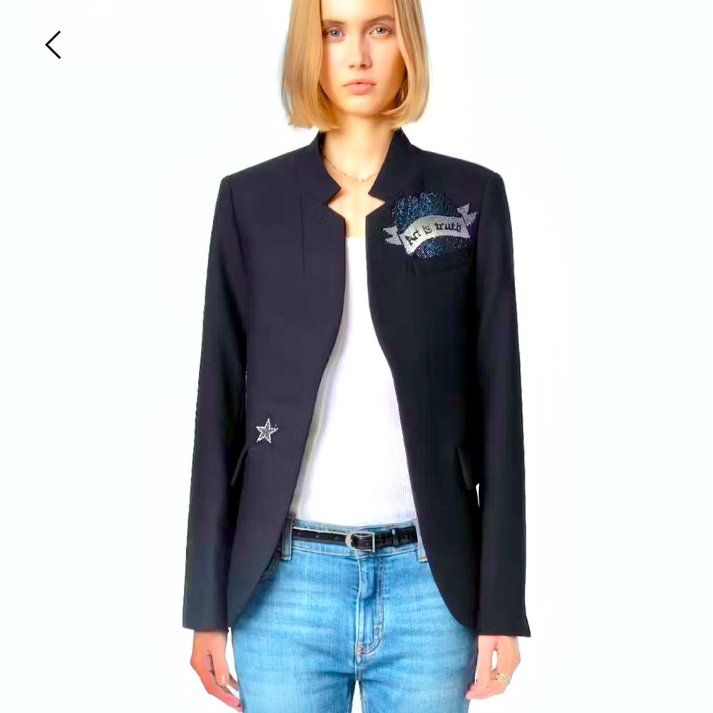 Zadig & Voltaire Very Bis blazer, EU size 42 (M), NWOT